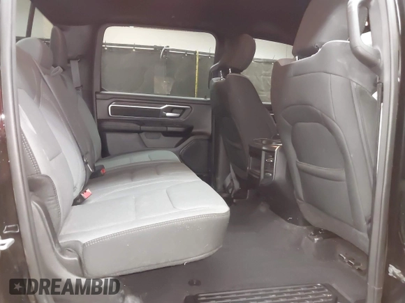 2025 Ram 1500 Big Horn with VIN 1C6SRFFPXSN551670, listed as a IAAI auction lot 42105142 with 10,855 mi miles and . Bid and sale history available at DreamBid. Image 8.