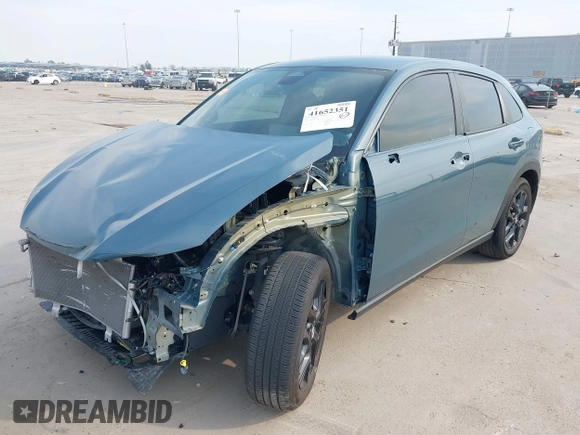 2024 Honda HR-V Sport z VIN 3CZRZ1H54RM754560, wystawiony jako IAAI lot #41652351 z przebiegiem 8 371 mil mil oraz . Historia ofert i sprzedaży dostępna na DreamBid. Obrazek 2.