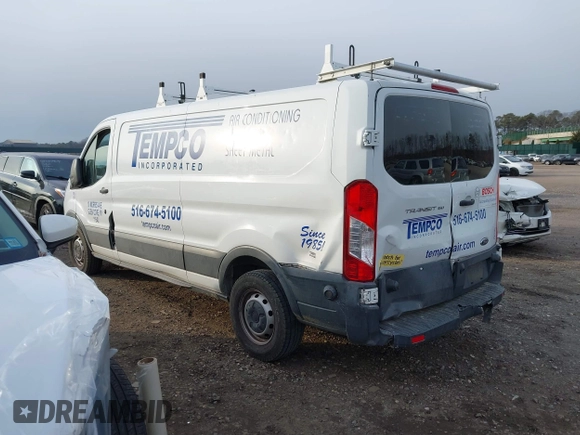 2016 Ford Transit Cargo with VIN 1FTYE9ZM8GKB22179, listed as a IAAI auction lot 41293587 with 105,232 mi miles and . Bid and sale history available at carsss.com. Image 3.