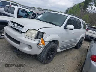 2006 Toyota Sequoia Limited with VIN 5TDZT38A46S269380, listed as a IAAI auction lot 41941588 with 285,464 mi miles and . Bid and sale history available at DreamBid. Image 14.