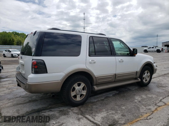 2004 Ford Expedition Eddie Bauer z VIN 1FMRU17W74LA68372, wystawiony jako Copart lot #56393515 z przebiegiem 220 044 mil mil oraz Szkoda całkowita • Salvage title. Historia ofert i sprzedaży dostępna na DreamBid. Obrazek 3.