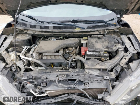 2017 Nissan Rogue SV z VIN JN1BJ1CP0HW008308, wystawiony jako Copart lot #58778515 z przebiegiem 80 075 mil mil oraz Szkoda całkowita • Salvage title. Historia ofert i sprzedaży dostępna na DreamBid. Obrazek 12.