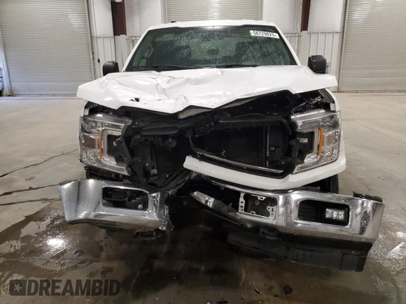 2018 Ford F-150 XL with VIN 1FTEW1E51JKD25812, listed as a Copart auction lot 58729825 with 136,031 mi miles and Salvage title. Bid and sale history available at DreamBid. Image 5.