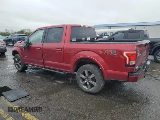 2016 Ford F-150 XLT with VIN 1FTEW1EP4GKE42424, listed as a Copart auction lot 56374405 with 167,275 mi miles and Salvage title. Bid and sale history available at DreamBid. Image 2.