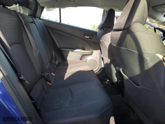 2016 Toyota Prius Two with VIN JTDKBRFUXG3528896, listed as a Copart auction lot 41796785 with 120,833 mi miles and Salvage Title. Bid and sale history available at carsss.com. Image 10.