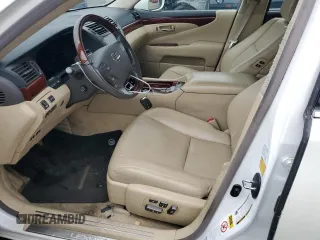 2008 Lexus LS 600h L z VIN JTHDU46F385000337, wystawiony jako Copart lot #56936025 z przebiegiem 126 702 mil mil oraz Tytuł czysty. Historia ofert i sprzedaży dostępna na DreamBid. Obrazek 7.