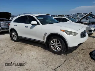 2010 Infiniti FX with VIN JN8AS1MU9AM800909, listed as a Copart auction lot 74355674 with 227,502 mi miles and Non Repairable. Bid and sale history available at DreamBid. Image 4.