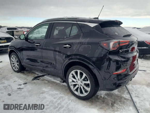 2024 Buick Encore GX Avenir with VIN KL4AMGSL9RB018114, listed as a Copart auction lot 41372405 with 1,489 mi miles and Clean title. Bid and sale history available at DreamBid. Image 2.