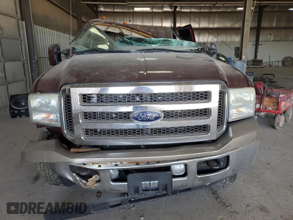 2005 Ford F-350 XL with VIN 1FTWW31P75EC11518, listed as a Copart auction lot 48372115 with Not Provided miles and Salvage Title. Bid and sale history available at DreamBid. Image 5.