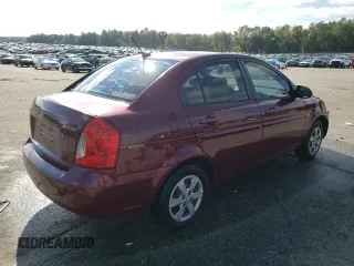 2008 Hyundai Accent GLS with VIN KMHCN46C78U273931, listed as a Copart auction lot 88353275 with 195,769 mi miles and Salvage Title. Bid and sale history available at carsss.com. Image 3.
