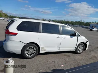 2012 Toyota Sienna XLE AAS with VIN 5TDYK3DC0CS254294, listed as a IAAI auction lot 41274822 with 135,135 mi miles and . Bid and sale history available at carsss.com. Image 14.