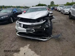 2019 Kia Optima LX with VIN 5XXGT4L30KG360938, listed as a Copart auction lot 58866575 with Not provided miles and Salvage title. Bid and sale history available at DreamBid. Image 13.