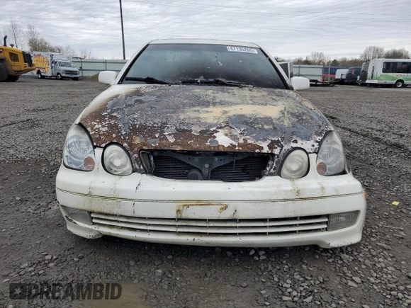 1998 Lexus GS 300 z VIN JT8BD68S0W0019368, wystawiony jako Copart lot #47135265 z przebiegiem Nie podano mil oraz Nie do naprawy • Non repairable. Historia ofert i sprzedaży dostępna na DreamBid. Obrazek 5.