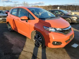 2018 Honda Fit EX-L with VIN 3HGGK5H95JM700881, listed as a Copart auction lot 79880414 with 77,238 mi miles and Salvage Title. Bid and sale history available at carsss.com. Image 4.