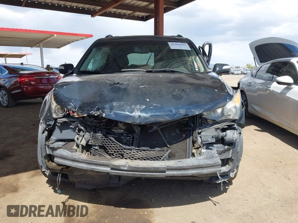 2013 Acura MDX with VIN 2HNYD2H26DH524225, listed as a IAAI auction lot 41966641 with 123,424 mi miles. Bid and sale history available at carsss.com. Image 6.
