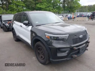 2021 Ford Police Interceptor Utility z VIN 1FM5K8AB7MGA43175, wystawiony jako IAAI lot #42322326 z przebiegiem Nie podano mil oraz . Historia ofert i sprzedaży dostępna na DreamBid. Obrazek 1.