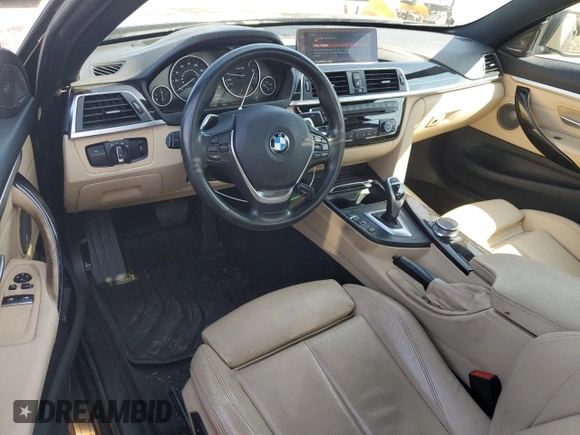 2018 BMW 4 Series 430i with VIN WBA4W3C57JAE64861, listed as a Copart auction lot 49739115 with 115,188 mi miles and Salvage Title. Bid and sale history available at DreamBid. Image 8.