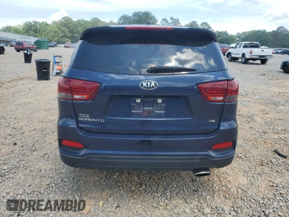 2019 Kia Sorento LX with VIN 5XYPG4A57KG462354, listed as a Copart auction lot 54949855 with 139,662 mi miles and Non Repairable. Bid and sale history available at DreamBid. Image 6.