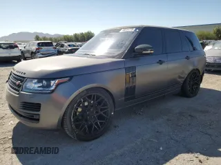 2017 Land Rover Range Rover z VIN SALGR2FV6HA357684, wystawiony jako Copart lot #58231775 z przebiegiem 81 051 mil mil oraz Szkoda całkowita • Salvage title. Historia ofert i sprzedaży dostępna na DreamBid. Obrazek 1.