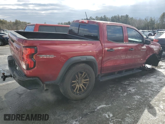 2023 Chevrolet Colorado 4WD Trail Boss with VIN 1GCPTEEK1P1148269, listed as a Copart auction lot 43504385 with Not Provided miles and Salvage Title. Bid and sale history available at carsss.com. Image 3.