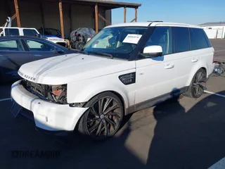 2012 Land Rover Range Rover Sport SC with VIN SALSH2E49CA751288, listed as a IAAI auction lot 40802078 with 80,263 mi miles. Bid and sale history available at carsss.com. Image 2.