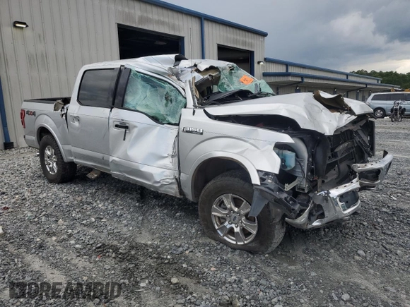 2016 Ford F-150 XLT with VIN 1FTEW1EF0GFB20475, listed as a Copart auction lot 56536605 with 111,748 mi miles and Salvage title. Bid and sale history available at DreamBid. Image 4.