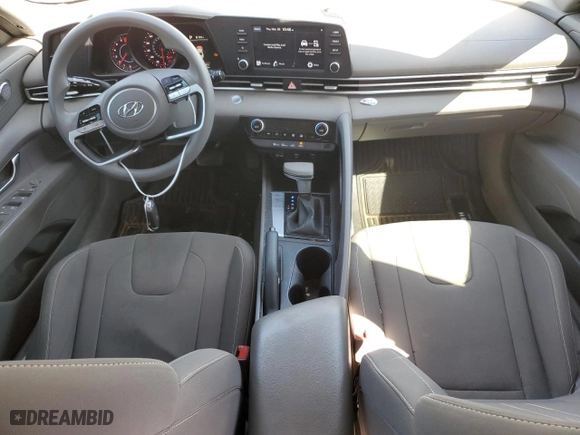 2021 Hyundai Elantra SEL with VIN KMHLM4AG0MU123635, listed as a Copart auction lot 49179305 with 76,116 mi miles and Salvage Title. Bid and sale history available at carsss.com. Image 8.