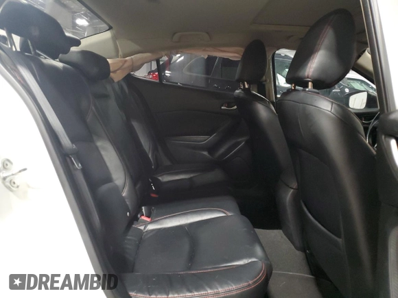 2015 Mazda 3 i Grand Touring with VIN JM1BM1W76F1230944, listed as a Copart auction lot 43342925 with 156,866 mi miles and Salvage Title. Bid and sale history available at DreamBid. Image 10.