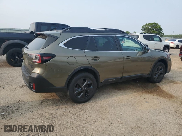 2020 Subaru Outback Onyx XT with VIN 4S4BTGKDXL3140418, listed as a Copart auction lot 58481975 with 114,938 mi miles and Salvage title. Bid and sale history available at DreamBid. Image 3.