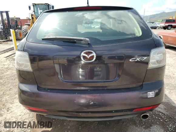 2010 Mazda CX-7 Sport with VIN JM3ER2W53A0310789, listed as a Copart auction lot 56769025 with 196,033 mi miles and Clean Title. Bid and sale history available at DreamBid. Image 6.