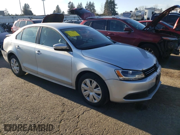 2013 Volkswagen Jetta Sedan SE with VIN 3VWDP7AJ1DM383556, listed as a Copart auction lot 89265455 with 109,368 mi miles and Salvage Title. Bid and sale history available at carsss.com. Image 4.