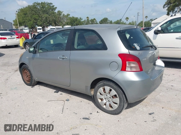 2008 Toyota Yaris with VIN JTDJT923185180160, listed as a IAAI auction lot 42169896 with 340,931 mi miles. Bid and sale history available at carsss.com. Image 3.
