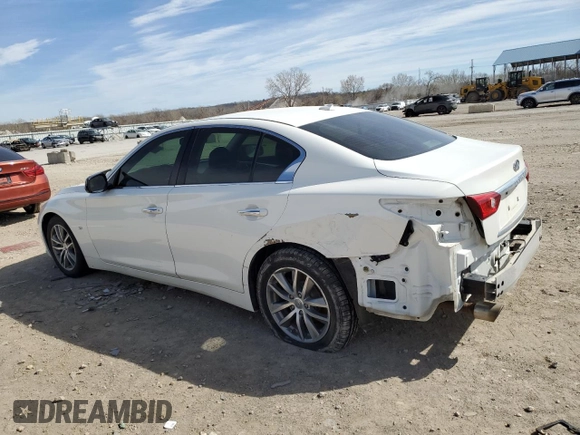 2014 Infiniti Q50 Premium z VIN JN1BV7AP4EM683628, wystawiony jako Copart lot #50084865 z przebiegiem 130 543 mil mil oraz Szkoda całkowita • Salvage title. Historia ofert i sprzedaży dostępna na DreamBid. Obrazek 2.