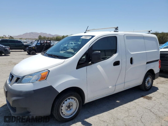 2018 Nissan NV200 SV with VIN 3N6CM0KN3JK693647, listed as a Copart auction lot 57808615 with 112,839 mi miles and Salvage title. Bid and sale history available at DreamBid. Image 1.