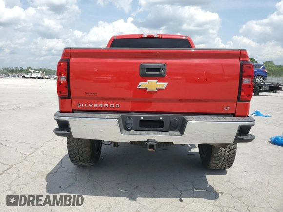 2014 Chevrolet Silverado 1500 LT with VIN 3GCUKREC9EG239715, listed as a Copart auction lot 55322815 with 80,122 mi miles and Salvage Title. Bid and sale history available at DreamBid. Image 6.