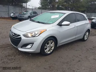 2013 Hyundai Elantra GT with VIN KMHD35LE4DU031100, listed as a IAAI auction lot 41464730 with NaN miles. Bid and sale history available at carsss.com. Image 17.