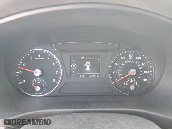 2016 Kia Sorento LX with VIN 5XYPG4A37GG044950, listed as a Copart auction lot 49677915 with 110,094 mi miles and Salvage Title. Bid and sale history available at DreamBid. Image 9.