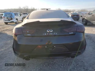 2019 Infiniti Q60 Luxe with VIN JN1EV7EL2KM290162, listed as a Copart auction lot 87421264 with 64,537 mi miles and Salvage title. Bid and sale history available at DreamBid. Image 6.