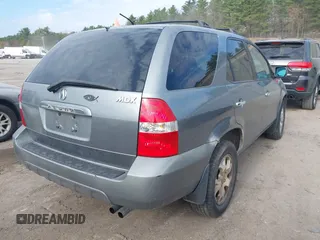 2001 Acura MDX Touring Pkg with VIN 2HNYD18621H512128, listed as a IAAI auction lot 42081783 with 215,151 mi miles. Bid and sale history available at carsss.com. Image 4.
