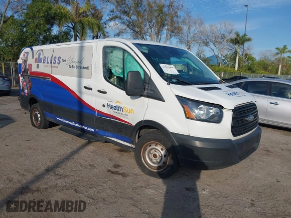 2019 Ford Transit Passenger XL z VIN 1FBZX2YM2KKA81620, wystawiony jako IAAI lot #41419895 z przebiegiem 189 196 mil mil oraz . Historia ofert i sprzedaży dostępna na DreamBid. Obrazek 1.