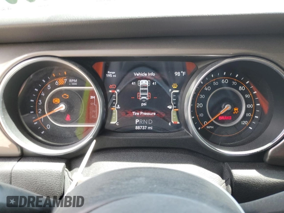 2021 Jeep Wrangler Unlimited Sahara с VIN 1C4HJXEN2MW645748, выставлен на аукционе Copart как лот 56001495 с пробегом 88 737 миль миль и Списание • Salvage title. История ставок и продаж доступна на DreamBid. Изображение 9.