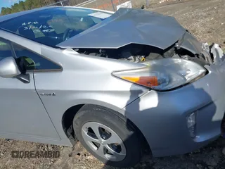 2013 Toyota Prius One with VIN JTDKN3DU4D5626877, listed as a IAAI auction lot 41731615 with 137,394 mi miles. Bid and sale history available at carsss.com. Image 18.