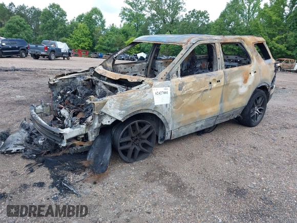 2016 Ford Explorer Sport z VIN 1FM5K8GTXGGC21987, wystawiony jako IAAI lot #42427001 z przebiegiem Nie podano mil oraz . Historia ofert i sprzedaży dostępna na DreamBid. Obrazek 2.