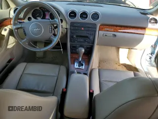 2005 Audi A4 3.0L with VIN WAUDT48H25K007566, listed as a Copart auction lot 78208114 with 110,422 mi miles and Salvage Title. Bid and sale history available at carsss.com. Image 8.