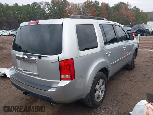 2011 Honda Pilot EX-L with VIN 5FNYF3H6XBB036391, listed as a IAAI auction lot 41100998 with 120,516 mi miles and . Bid and sale history available at DreamBid. Image 4.