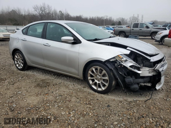 2013 Dodge Dart Limited with VIN 1C3CDFCH7DD251963, listed as a Copart auction lot 44121575 with 107,644 mi miles and Salvage Title. Bid and sale history available at carsss.com. Image 4.
