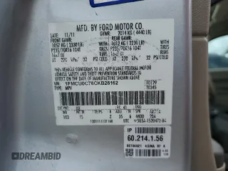 2012 Ford Escape XLS with VIN 1FMCU0C78CKB28162, listed as a Copart auction lot 56680675 with 183,352 mi miles and Salvage title. Bid and sale history available at DreamBid. Image 13.
