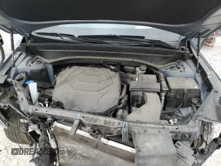 2023 Kia Telluride SX Prestige X-Pro with VIN 5XYP5DGCXPG358461, listed as a Copart auction lot 50064545 with 25,516 mi miles and Salvage title. Bid and sale history available at DreamBid. Image 12.