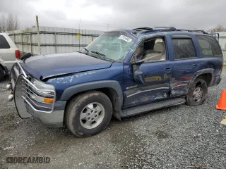2002 Chevrolet Tahoe LT with VIN 1GNEK13Z22J305942, listed as a Copart auction lot 47751485 with 0 mi miles and Clean Title. Bid and sale history available at carsss.com. Image 1.
