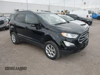 2019 Ford EcoSport SE with VIN MAJ3S2GE6KC299022, listed as a IAAI auction lot 41195650 with 77,949 mi miles and . Bid and sale history available at DreamBid. Image 1.